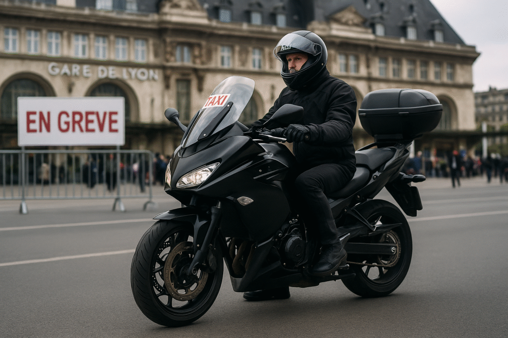 taxi greve SNCF